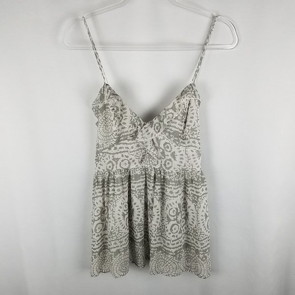 Kirra top sleeveless ruffle front empire XL - Picture 3 of 11